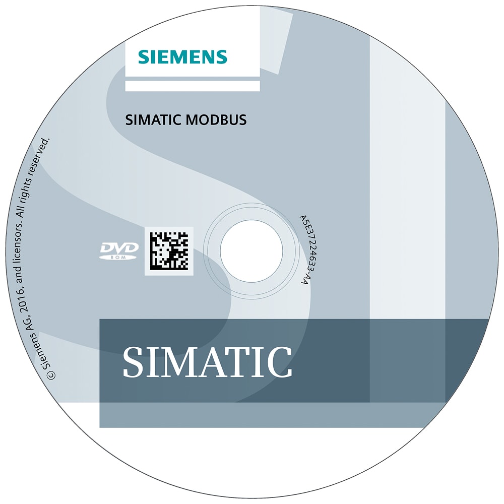 SIEMENS - SIE6ES78701AA010YA1 SIMATIC S7 Master MODBUS V3.1 Single License senza software