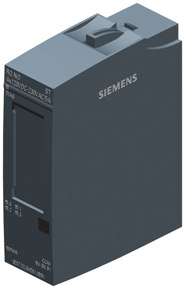 SIEMENS - SIE6ES71326HD010BB1 ET 200SP, RQ NO 4X 120VDC..230VAC/5A,PU1