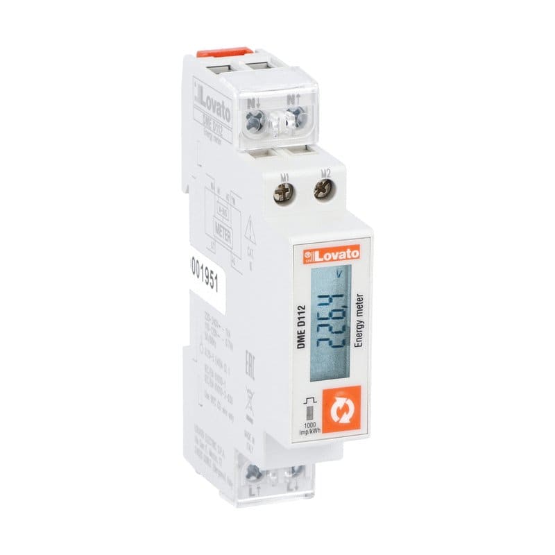 LOVATO - LOVDMED112 CONT. EN. 40A MONOF. 1 MOD. E M-BUS