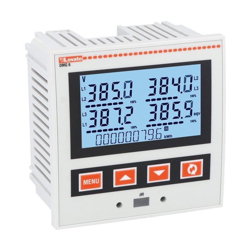LOVATO - LOVDMG620 MULT. 96X96 CON LCD, CL.0.5S, ETHERNET