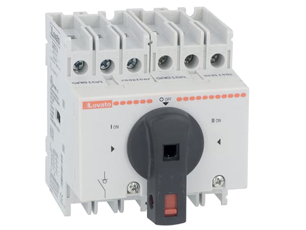 LOVATO - LOVGA025ET6 COMMUTATORE 3P 25A
