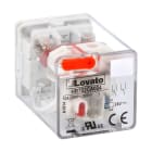 LOVATO - LOVHR702CA024 RELE INDUST. OCTAL 2SC 10A 24VAC+LED