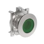 LOVATO - LOVLPFBL103 PULSANTE LUMINOSO MET. RASATO VERDE