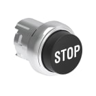 LOVATO - LOVLPSB2132 PULSANTE MET. SPORGENTE STOP NERO