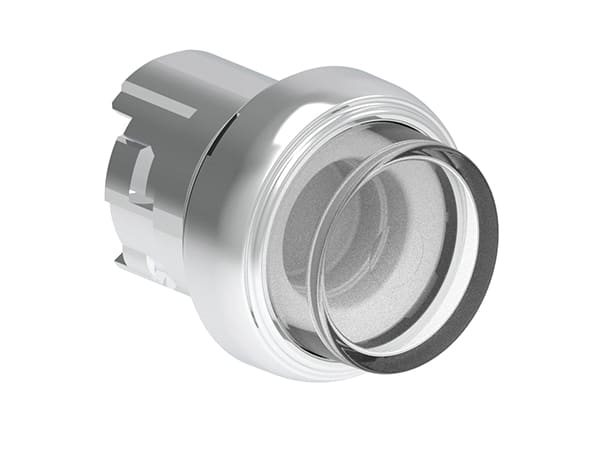 LOVATO - LOVLPSBL207 PULSANTE LUMINOSO MET. SPORGENTE TRASP.