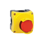 LOVATO - LOVLPZP1B5611 PULS. GIA.+40MM PUSH/PULL+1NC+PROT. LUCC