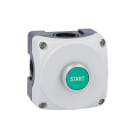 LOVATO - LOVLPZP1B8101 PULS. GRIGIA + RAS. VERDE START + 1NA