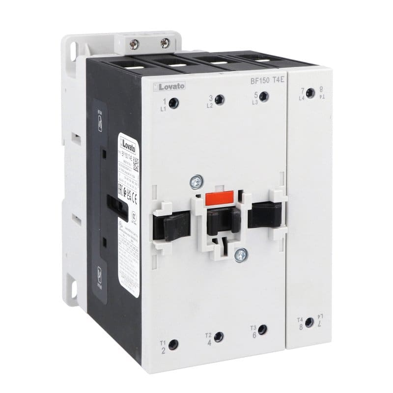 LOVATO - LOVBF150T4E230 CONTATTORE 4P 165A AC1 100-250VAC/DC