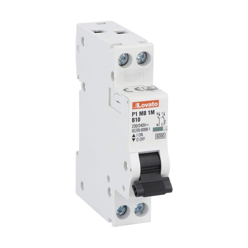 LOVATO - LOVP1MB1MB25 INTERR.MAGNETOTERMICO 1P+N B 25A 1MODULO
