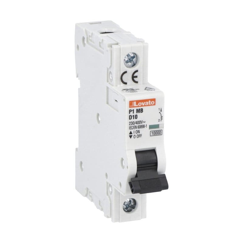 LOVATO - LOVP1MB1PD06 INTERRUTTORE MAGNETOTERMICO 1P D 6A 10KA