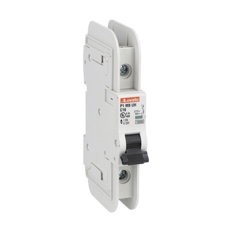 LOVATO - LOVP1MBUH1PC16 MCB 1P C16 277V 10KA UL489