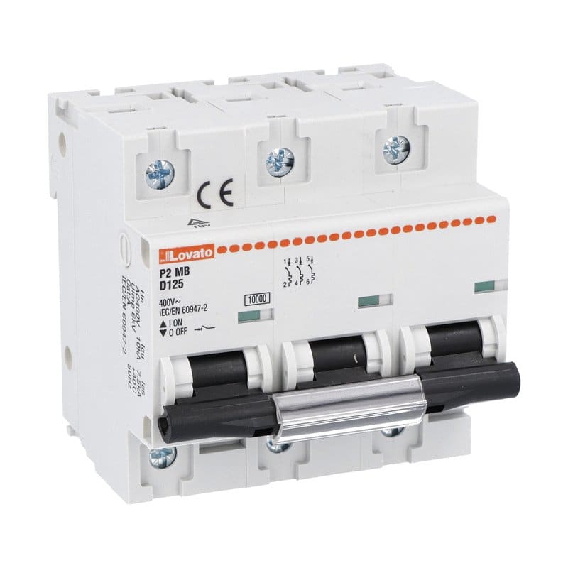 LOVATO - LOVP2MB3PD125 INTERRUTT. MAGNETOTERMICO 3P D 125A 10KA