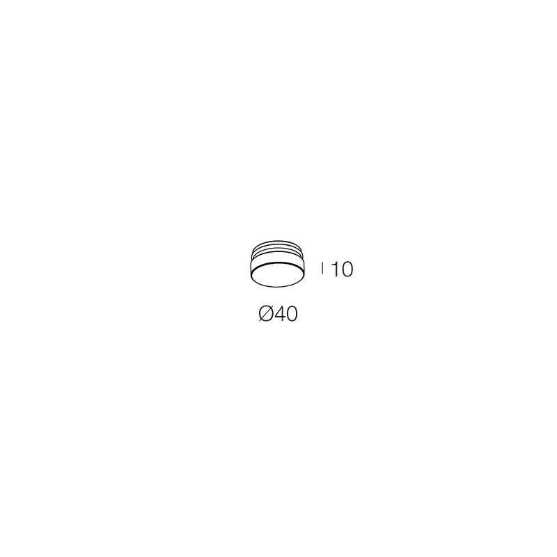 NOVALUX SPA - NOX112902.99 DIFFUSORE D.40 OPALE X SPOT OS