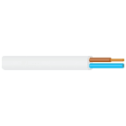 CAVO IN MATASSA - FF5H03VVH2X0.5B H03VVH2-F 2 X 0,50 BIANCO
