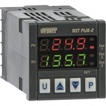 VEMER SPA - VEMVE249900 H2T PT JK-2P4D TERMOREGOLAT. 24 V AC/DC