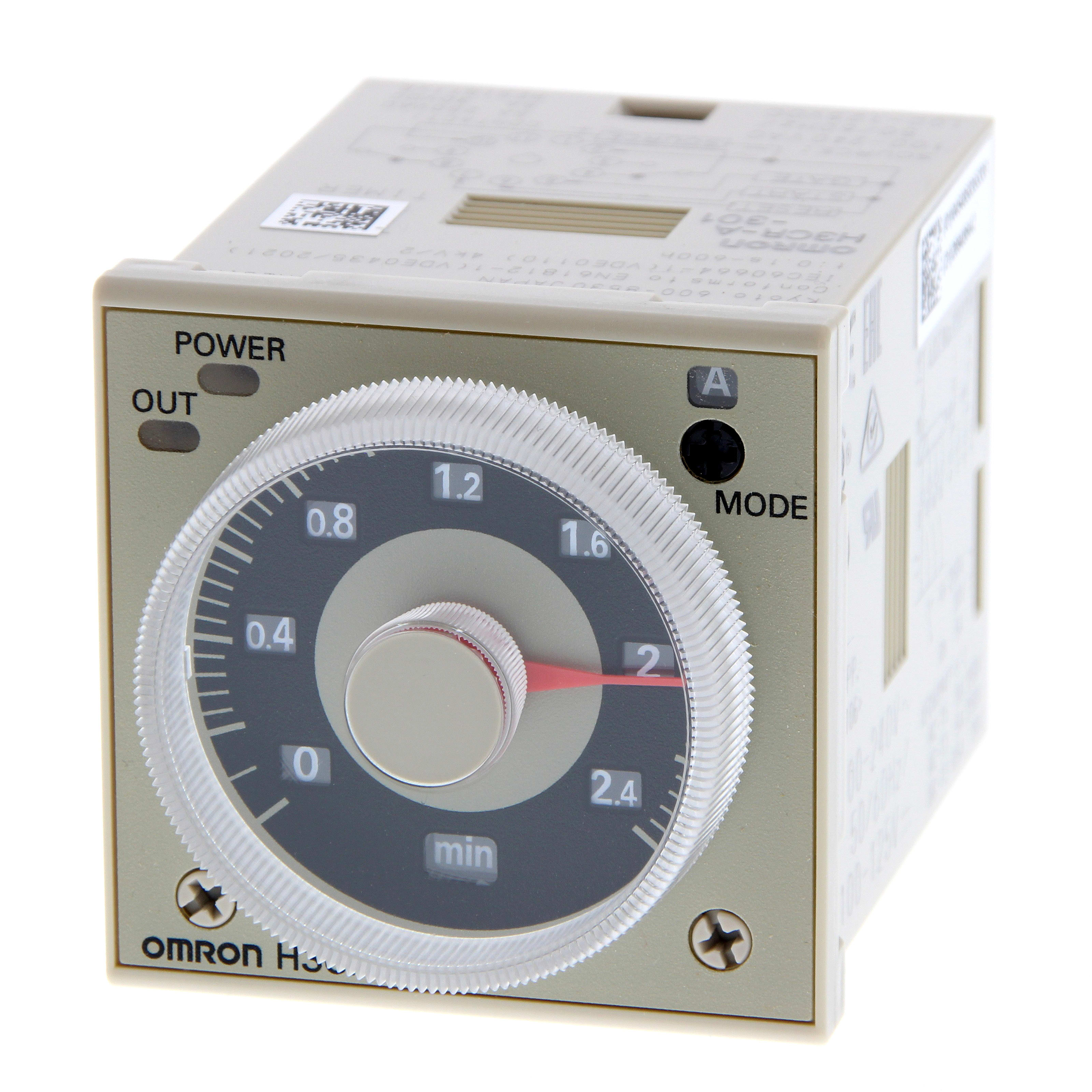 OMRON - OMRH3CRA8301-375896 TIMER- 48X48 MM. MULTISCALA. DOPPIA SCAL