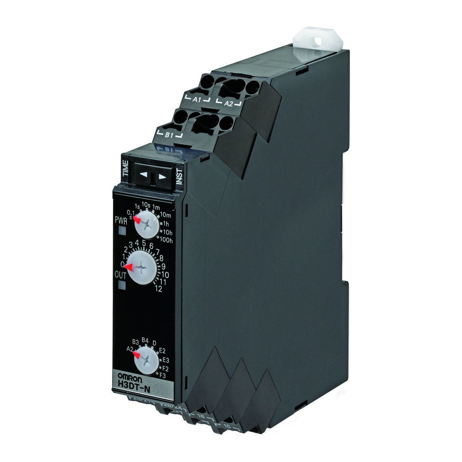 OMRON - OMRH3DTN2ACDC24240 TIMER H3DT-N, 17,5MM, MULTI, 2XSPDT, DIN