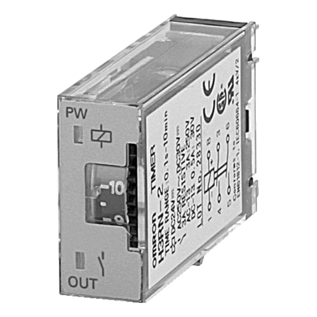 OMRON - OMRH3RN224DC-156331 TIMER-ANALMINIULTRA.MULTISCA.MULTIFUNZ.2