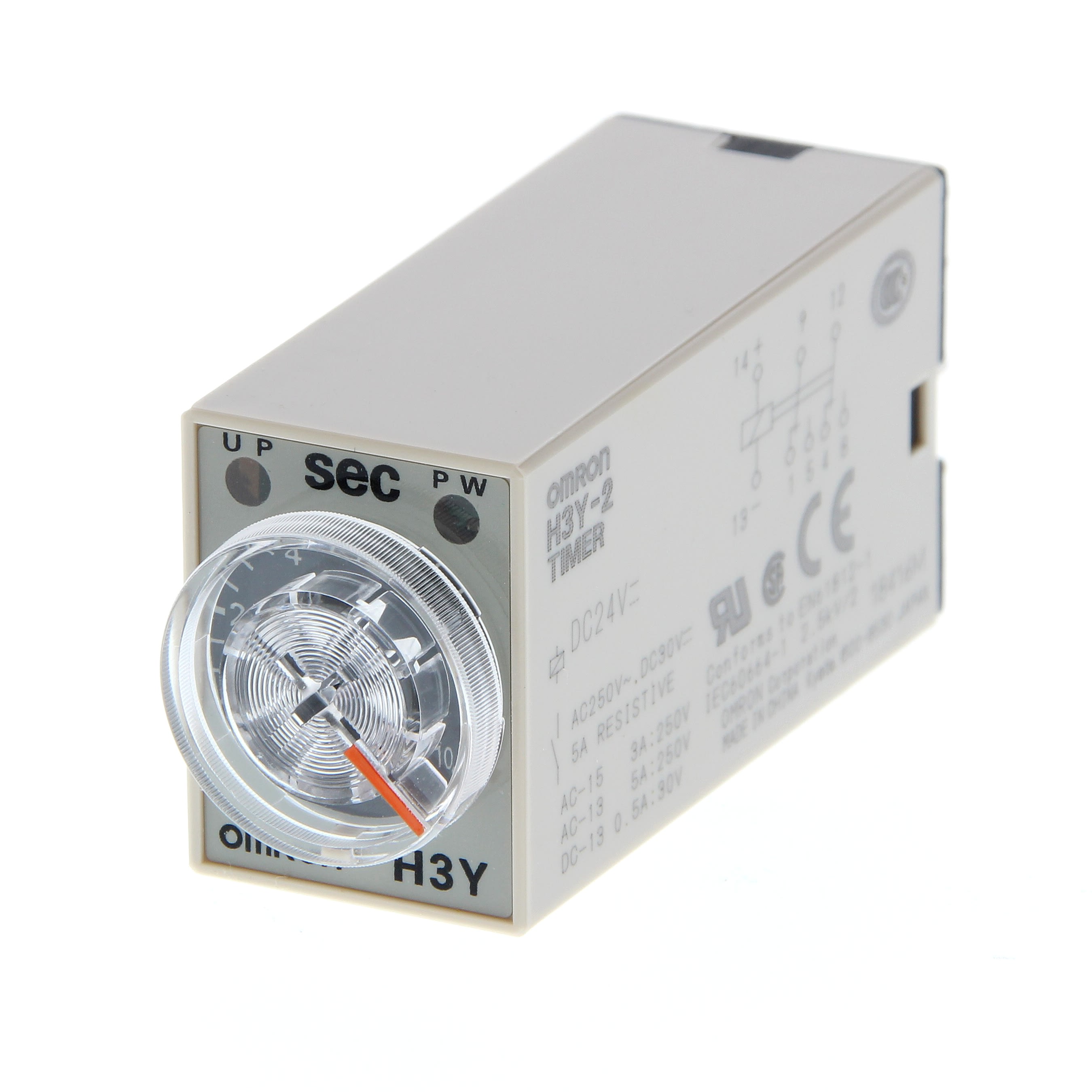 OMRON - OMRH3Y2AC10012010S- TIMER-ANALMINI.RITECCIT2 CONT RIT DT