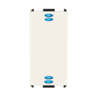 MASTER SRL - MSTHA10012 PULSANTE DOPPIO 5/24V 10MA C/LED MODO B.