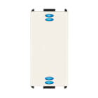 MASTER SRL - MSTHA10012 PULSANTE DOPPIO 5/24V 10MA C/LED MODO B.