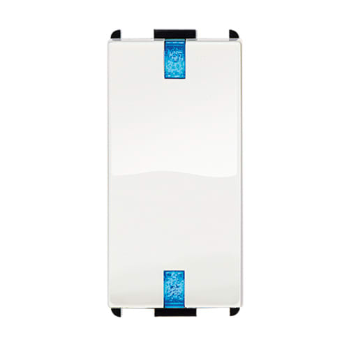 MASTER SRL - MSTHA10013 PULSANTE DOPPIO 5/24V 10MA C/LED S.MIX