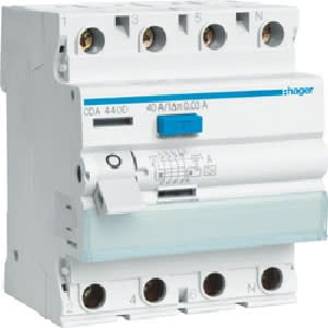 HAGER - HAGCFH440H INT. DIFF. ACC. 4P 300 MA 40A A HI 4M
