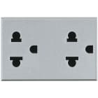 BTICINO - BTIHC4185 AXOLUTE - DUPLEX EURO-US 2P+T 16A C/P