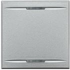 BTICINO - BTIHC4911/2 AXOLUTE - COPRITASTO 2 FUNZ 2 MOD CHIARO