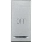 BTICINO - BTIHC4915AA AXOLUTE - COPRITASTO OFF CHIARO