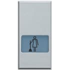 BTICINO - BTIHC4921MR AXOLUTE - COPRITASTO+ MAKE UP ROOM 1M TE