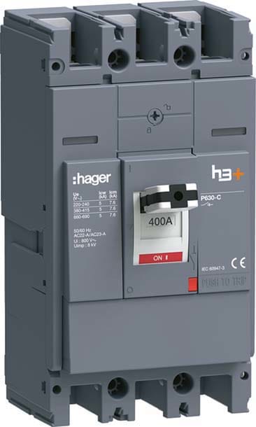 HAGER - HAGHCW400AR INT MAN SEZ H3+ P630 3P 400A
