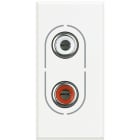 BTICINO - BTIHD4281 AXOLUTE - PRESA AUDIO RCAX2