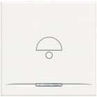 BTICINO - BTIHD4915M2BB AXOLUTE - COPRITASTO CAMPANA 2 MOD BIANC