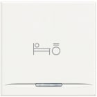 BTICINO - BTIHD4915M2BL AXOLUTE - COPRITASTO+ LUCE LETTO 2M BIAN