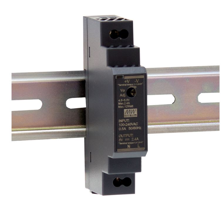 DIGIMAX SRL - DIXHDR-15-15 ALIMENTATORE DIN RAIL SLIM 15V 1A 15W