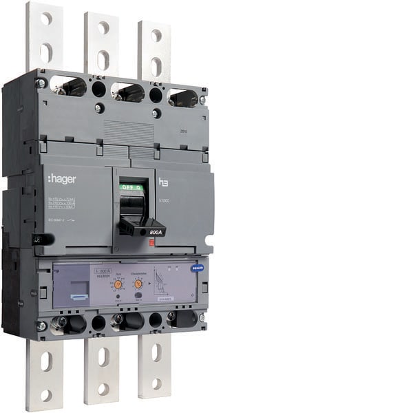 HAGER - HAGHEE800H INTERR AUTOM H1000 3P 70KA 800A SGANC LS
