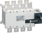 HAGER - HAGHI458 COMMUTATORE ROTATIVO 4 X 630A