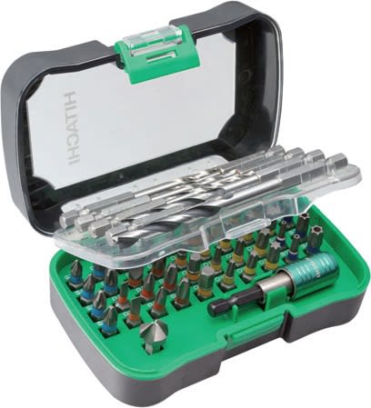 HIKOKI POWER TOOLS - HIA750365 KIT INSERTI 50 ARTICOLI L25MM