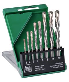 HIKOKI POWER TOOLS - HIA780899 KIT 8 PUNTE COD.CIL D.3X60-10X120MM