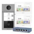 HIKVISION ITALY SRL - HIK305305100 DS-KIS604-S/BI-FAMILY KIT BIFAMILIARE