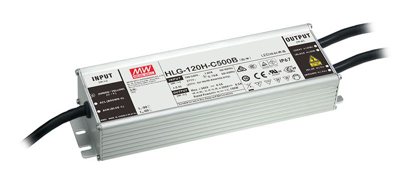 DIGIMAX SRL - DIXHLG-120H-54B DRIVER LED 54V 120W IP67 DIM 1-10 90-305