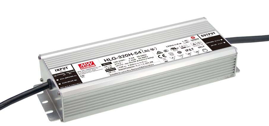 DIGIMAX SRL - DIXHLG-320H-54B DRIVER LED 54V 320W IP67 DIM 1-10 90-305