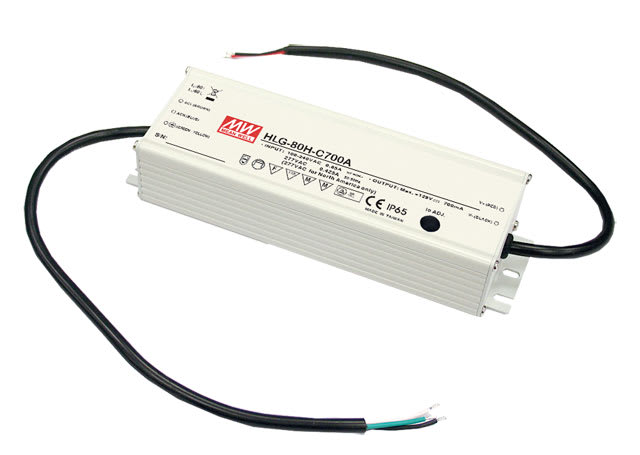 DIGIMAX SRL - DIXHLG-80H-C350B DRIVER LED 350MA 80W IP67 DIM 1-10V 90-3