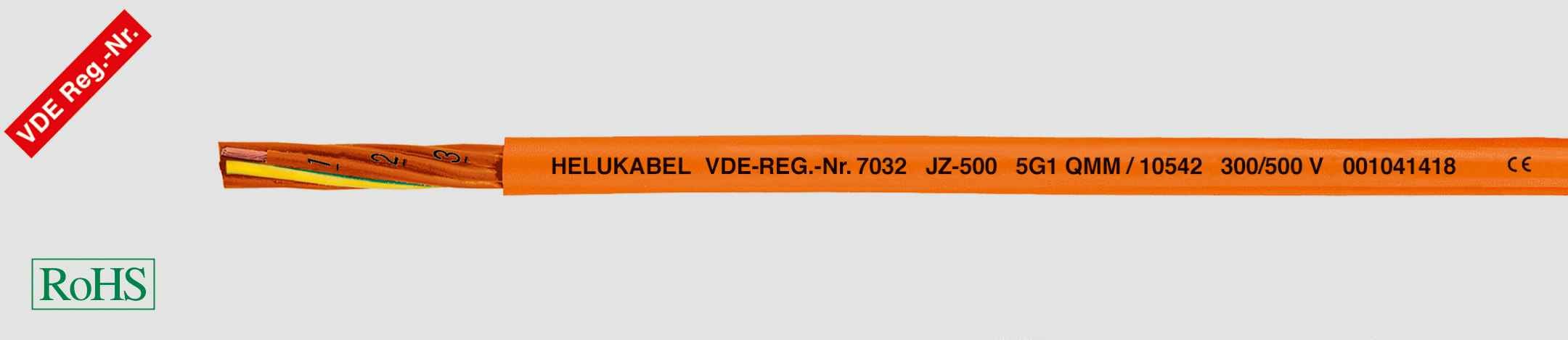 HELUKABEL ITALIA SRL - HLK10749 JZ-500 ORANGE 5G2.5 QMM
