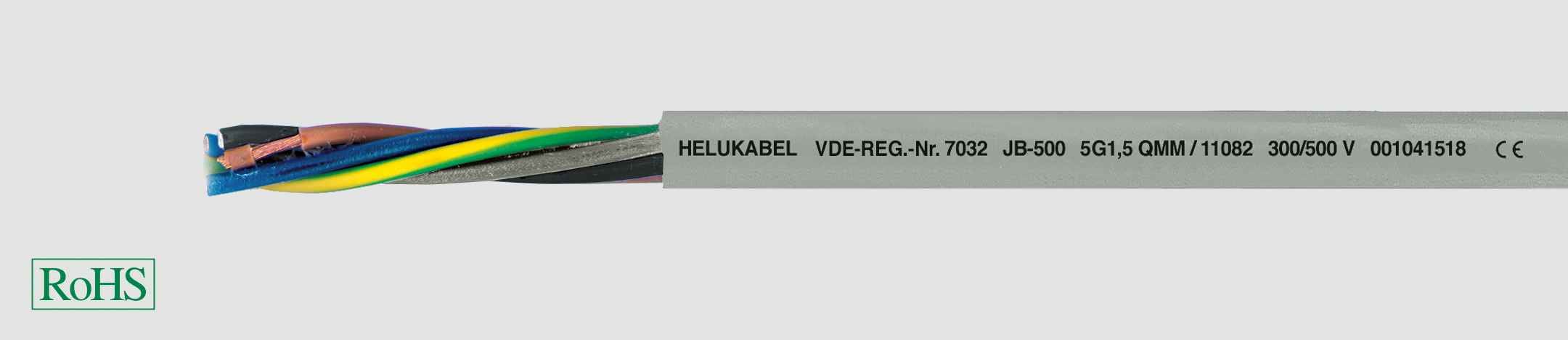 HELUKABEL ITALIA SRL - HLK11005M OB-500 4X0.5 QMM GREY