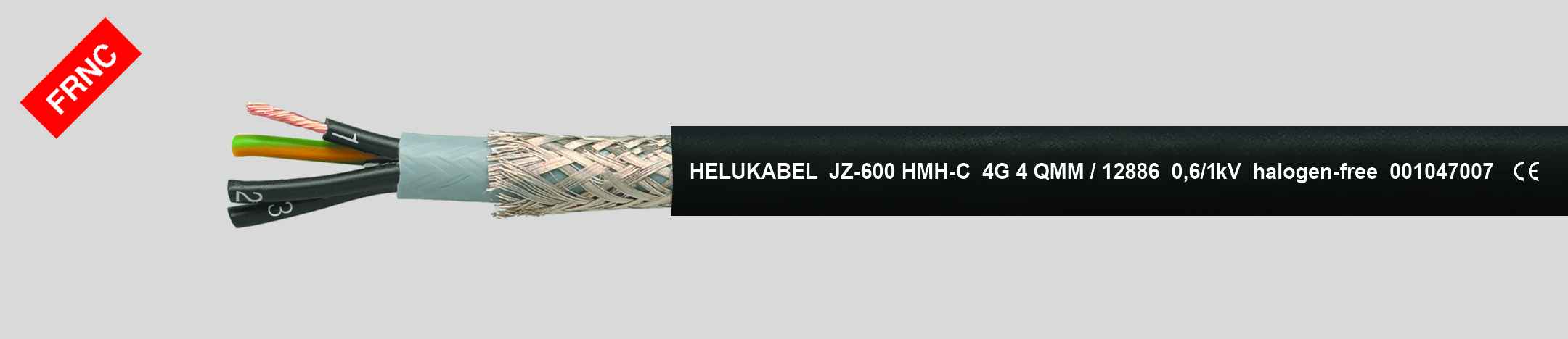 HELUKABEL ITALIA SRL - HLK12872 JZ-600 HMH-C 4G1.5 QMM BLACK