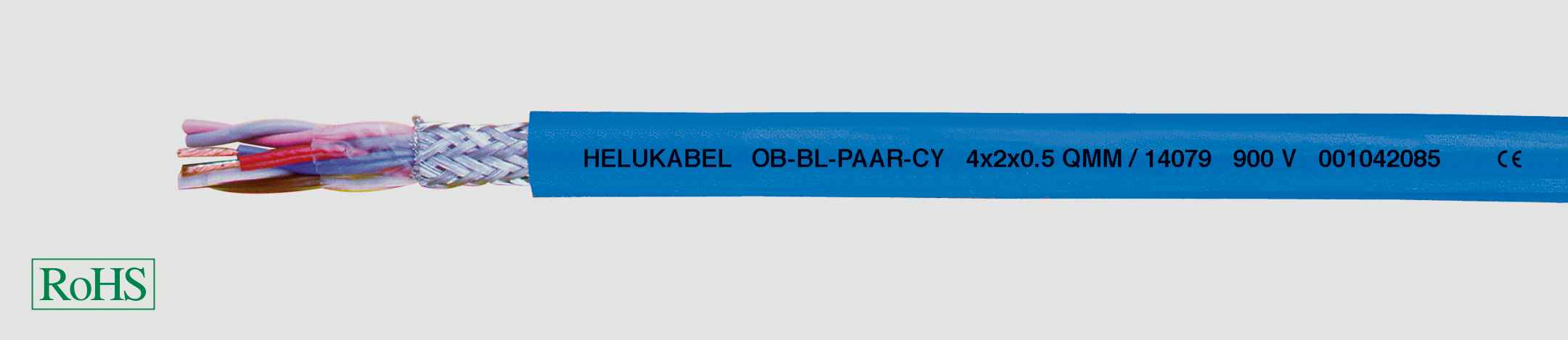 HELUKABEL ITALIA SRL - HLK14089 OB-BL-PAAR-CY 2X2X0.75 QMM BLUE