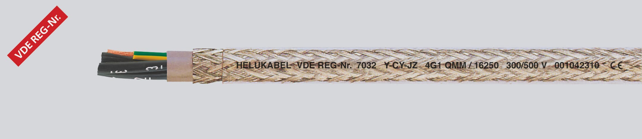 HELUKABEL ITALIA SRL - HLK16231 Y-CY-JZ 12G0.75 QMM TRANSPARENT