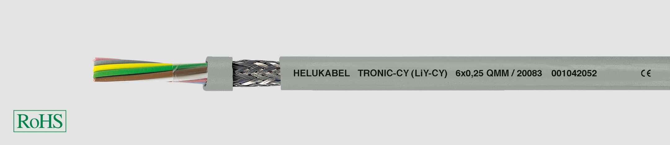 HELUKABEL ITALIA SRL - HLK16483 TRONIC-CY (LIY-CY) 12X1 QMM GREY